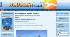 Desktop Screenshot of heusser-touristik.ch